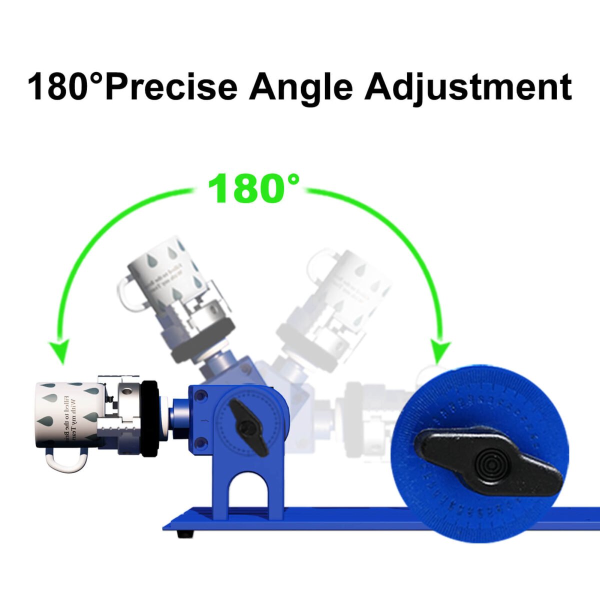 5 in 1 Laser Rotary for ComMarker Laser Cutter and Engraver 6 1