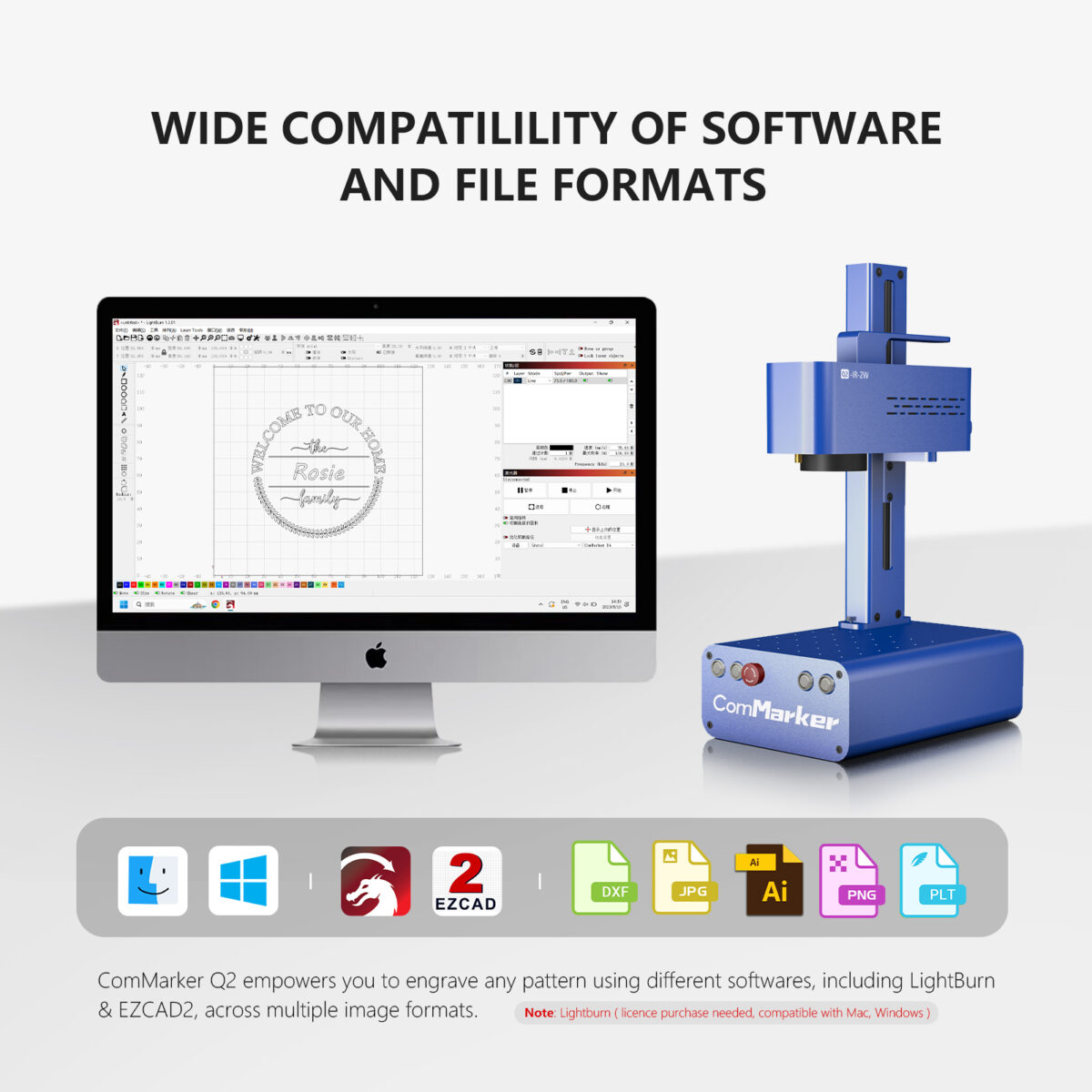 ComMarker Q1 Industrial grade Diode Laser Engraver 10W 4