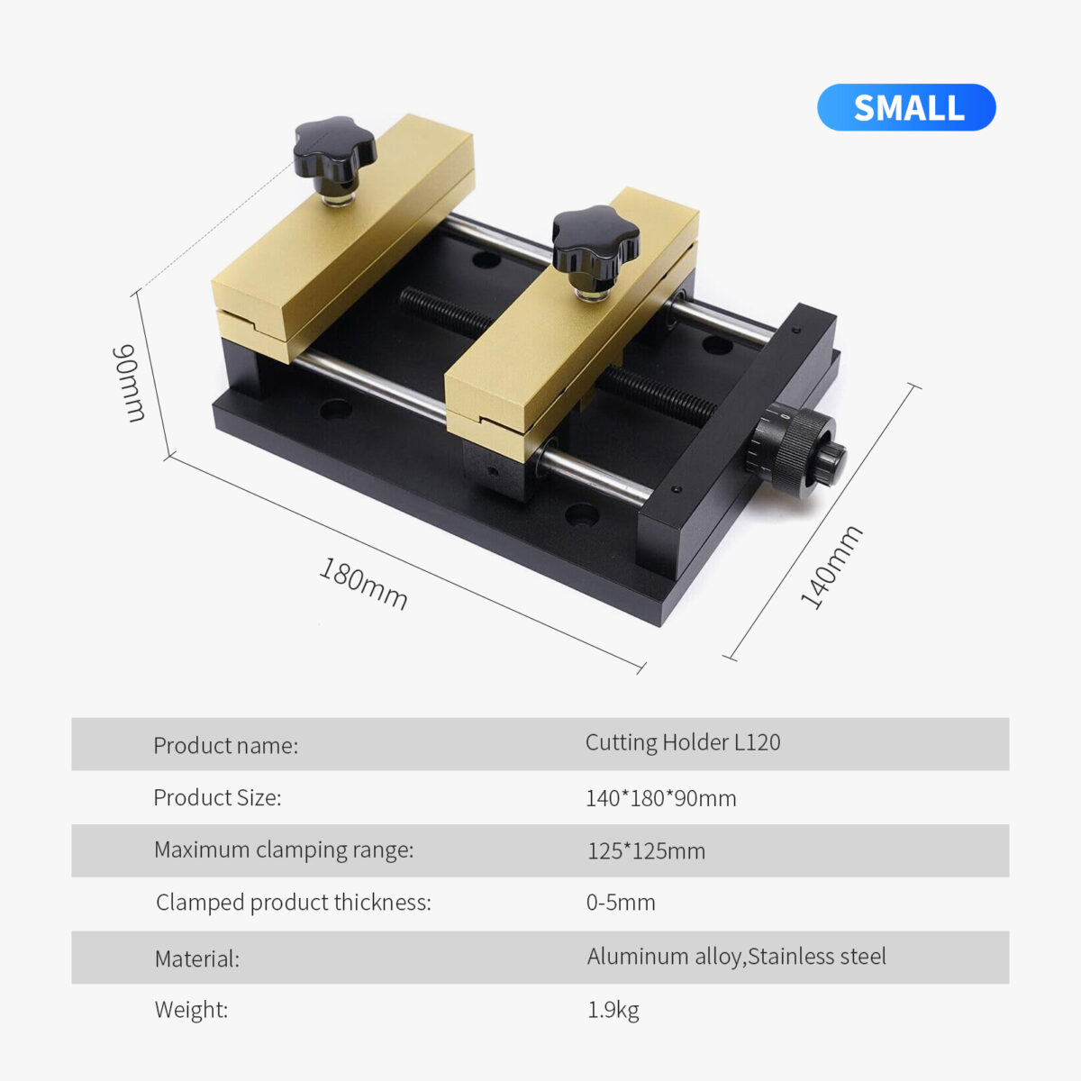 ComMarker Metal Sheet Holder Metal Fixture for Laser Marking Machine2