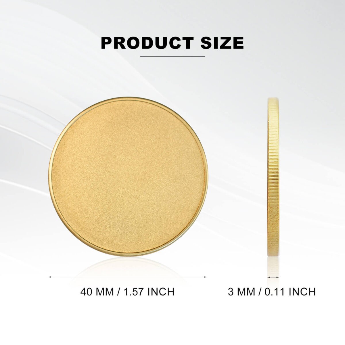 Blank Brass Coin with Acrylic Protection Box for Fiber Laser Engraver 20 Pieces.jpg 6